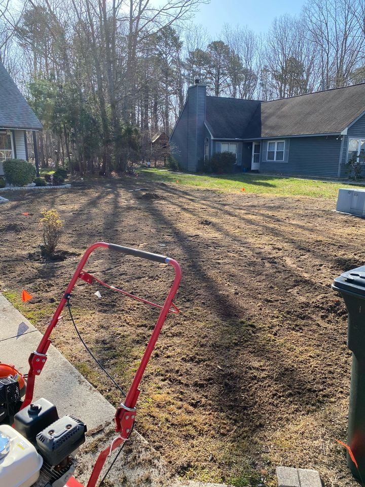 Full Front lawn renovation
